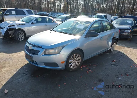 2011 Chevrolet Cruze Ls из США, поврежденный, VIN 1G1PC5SH5B7127884